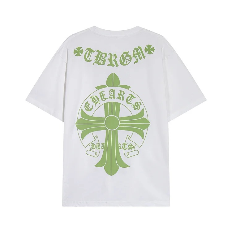 Casual loose short-sleeved T-shirt for men and womench