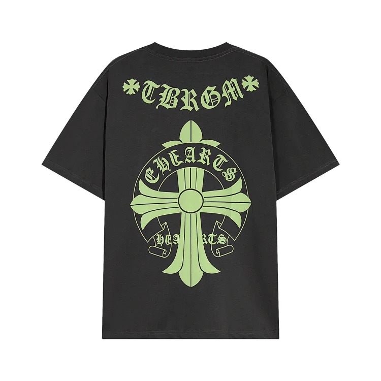 Casual loose short-sleeved T-shirt for men and womench