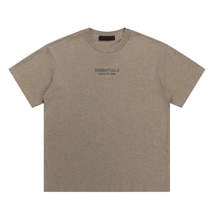 Short-sleeved multi-line letter men's and women's casual loose bottoming shirt og image 10