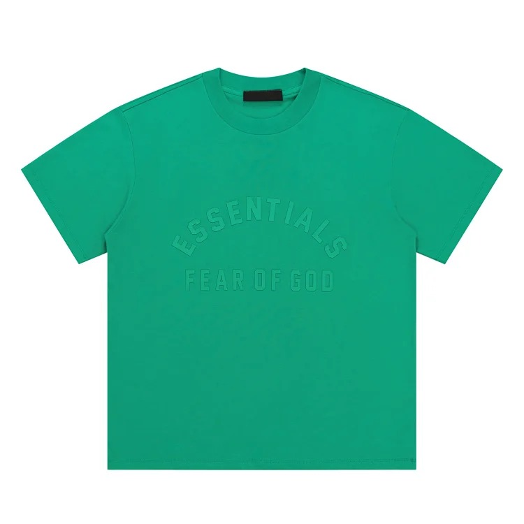 Short-sleeved multi-line letter men's and women's casual loose bottoming shirt og image 14