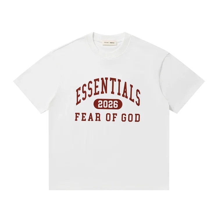 Short-sleeved multi-line letter men's and women's casual loose bottoming shirt og image 32