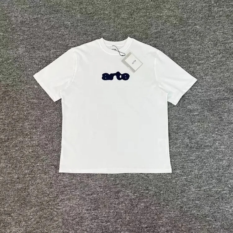 New style flower leaves rose letter print short-sleeved T-shirts for men and women couples