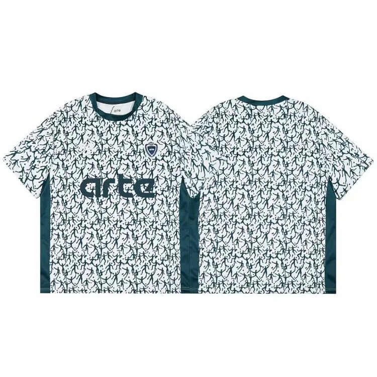 New style flower leaves rose letter print short-sleeved T-shirts for men and women couples