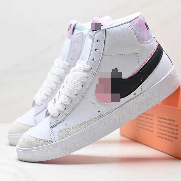High-top sneakers double hook Yuanyang skateboard