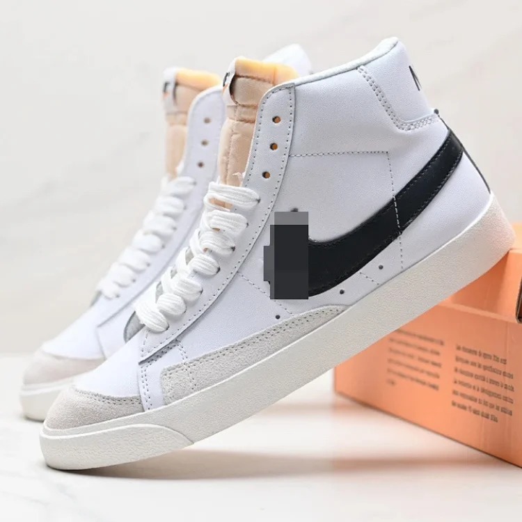 High-top sneakers double hook Yuanyang skateboard
