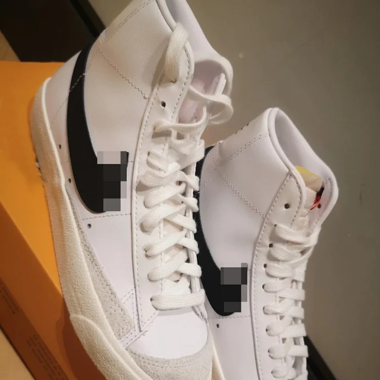 High-top sneakers double hook Yuanyang skateboard