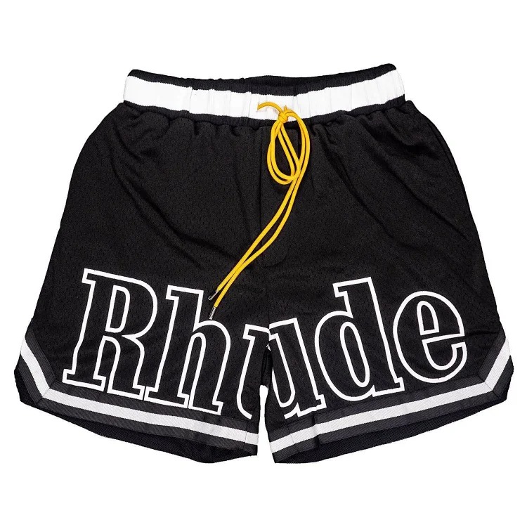 RH drawstring 3m letters reflective hip hop hip hop pants