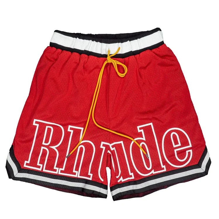 RH drawstring 3m letters reflective hip hop hip hop pants