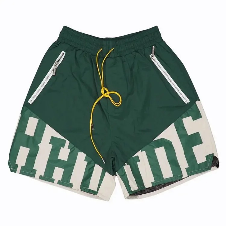 RH drawstring 3m letters reflective hip hop hip hop pants