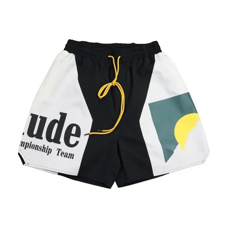 RH drawstring 3m letters reflective hip hop hip hop pants