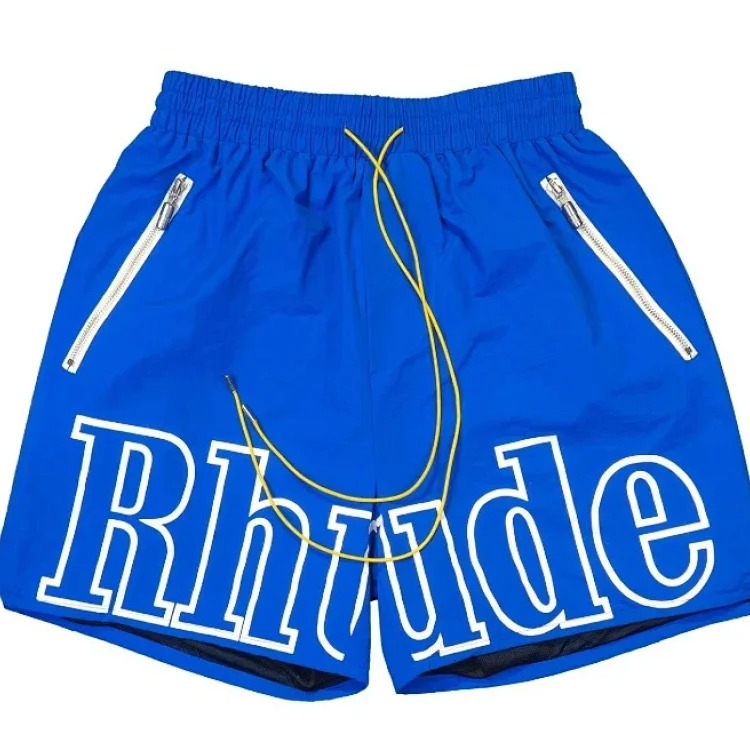 RH drawstring 3m letters reflective hip hop hip hop pants