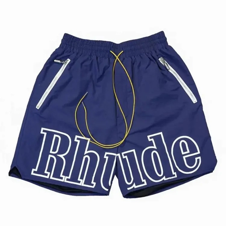 RH drawstring 3m letters reflective hip hop hip hop pants