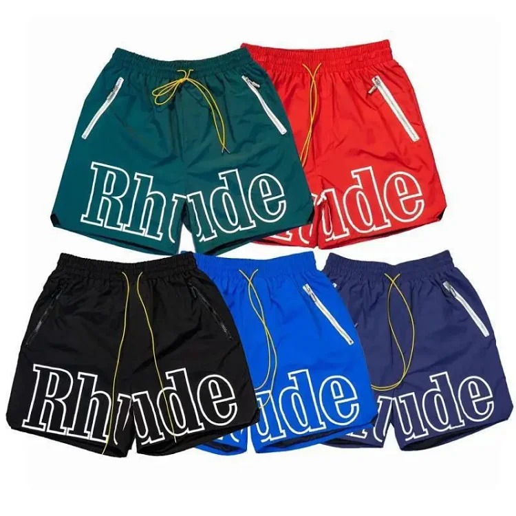 RH drawstring 3m letters reflective hip hop hip hop pants