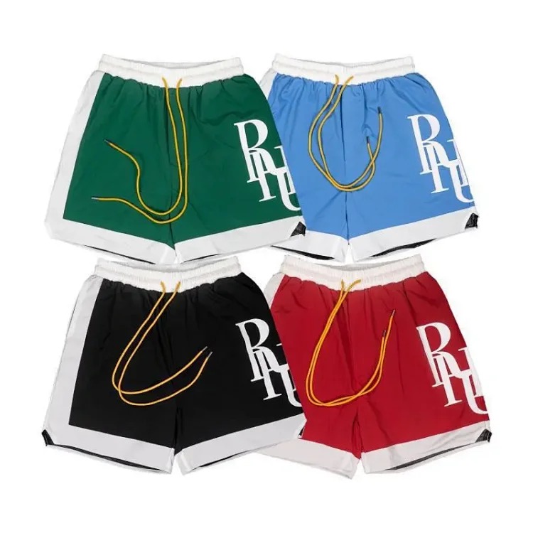 RH drawstring 3m letters reflective hip hop hip hop pants