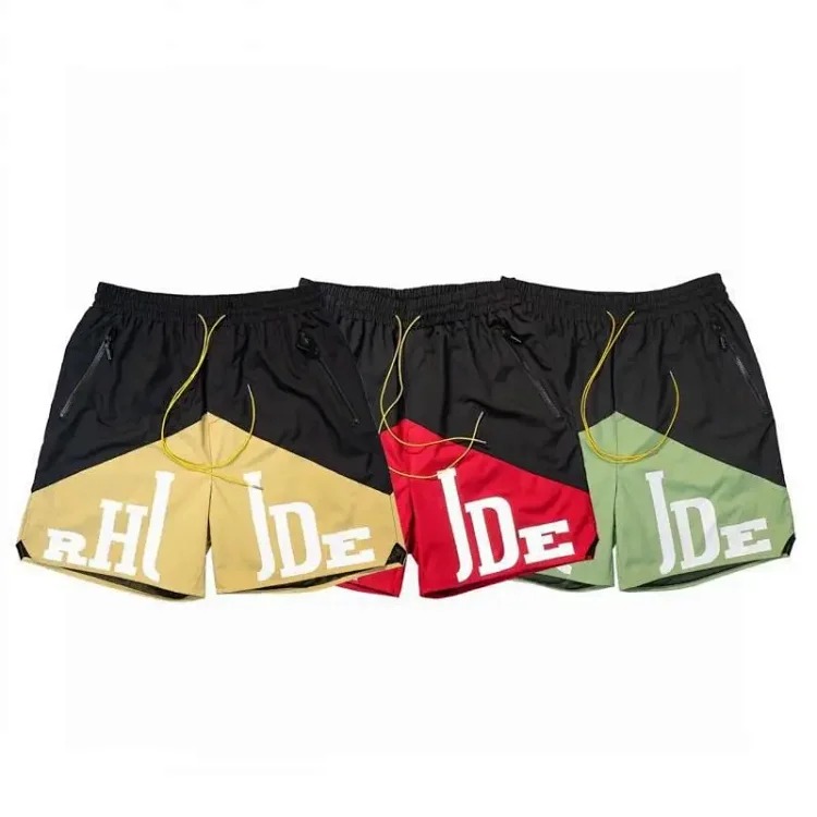 RH drawstring 3m letters reflective hip hop hip hop pants