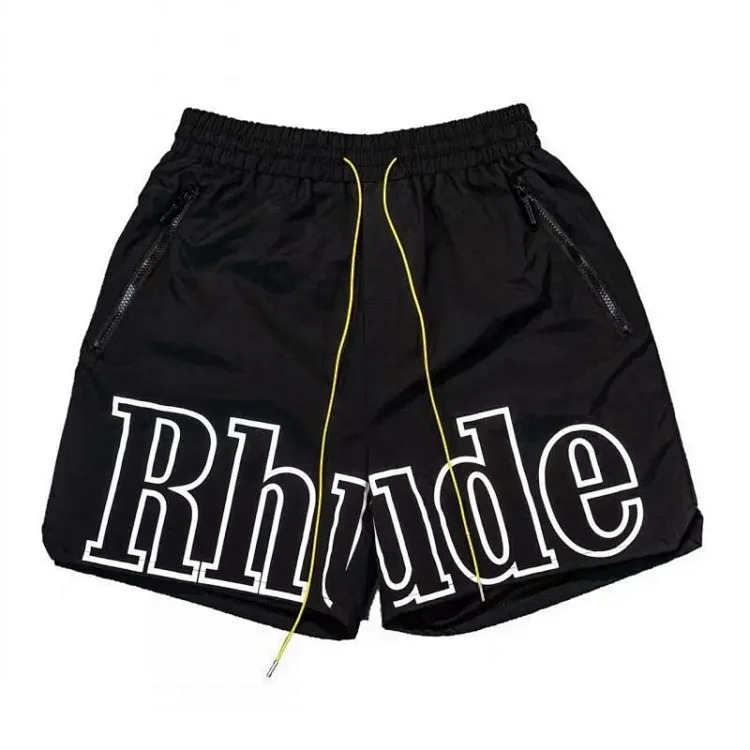 RH drawstring 3m letters reflective hip hop hip hop pants
