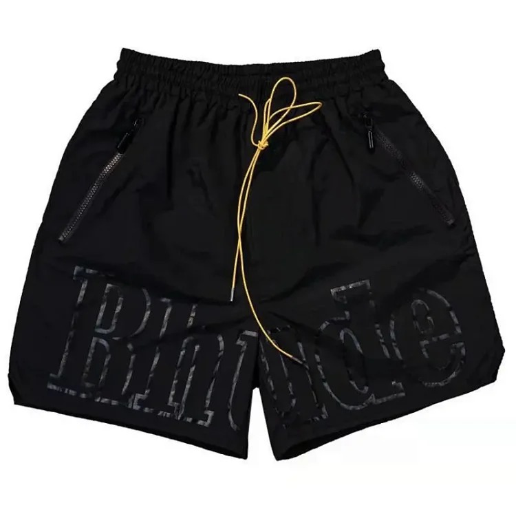 RH drawstring 3m letters reflective hip hop hip hop pants