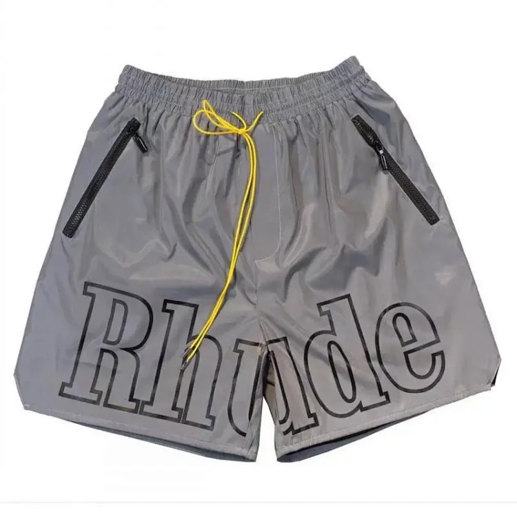 RH drawstring 3m letters reflective hip hop hip hop pants
