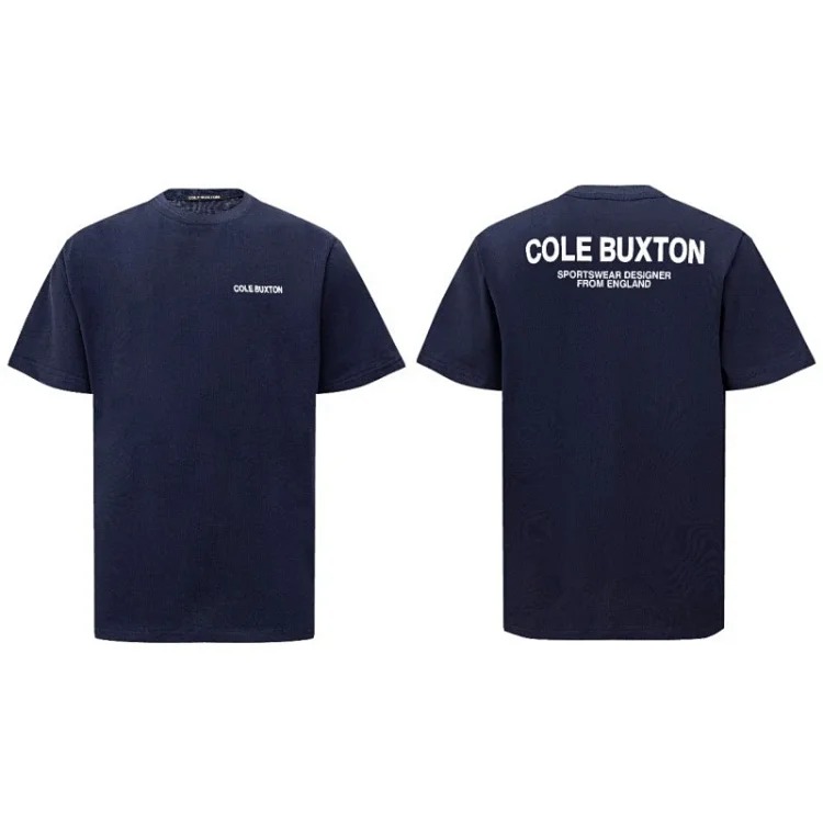 Cole buxton short-sleeved men's couple spring and summer loose T-shirt women's CB half-sleeve