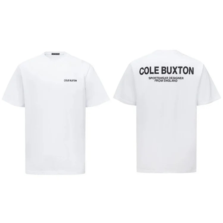 Cole buxton short-sleeved men's couple spring and summer loose T-shirt women's CB half-sleeve