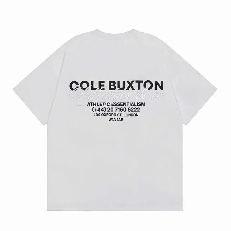 Cole buxton short-sleeved men's couple spring and summer loose T-shirt women's CB half-sleeve