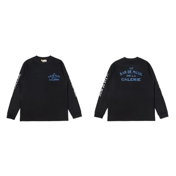 Men's long-sleeved T-shirt women's autumn and winter bottoming shirt ga