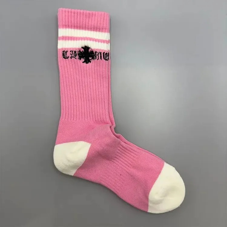 Men's and women's mid-calf sports socks for couples