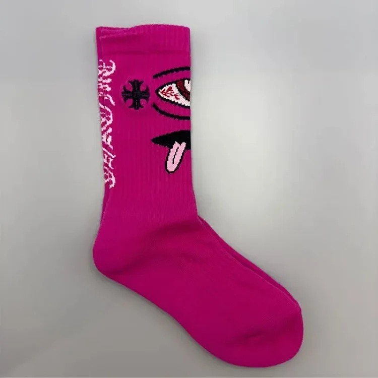 Men's and women's mid-calf sports socks for couples