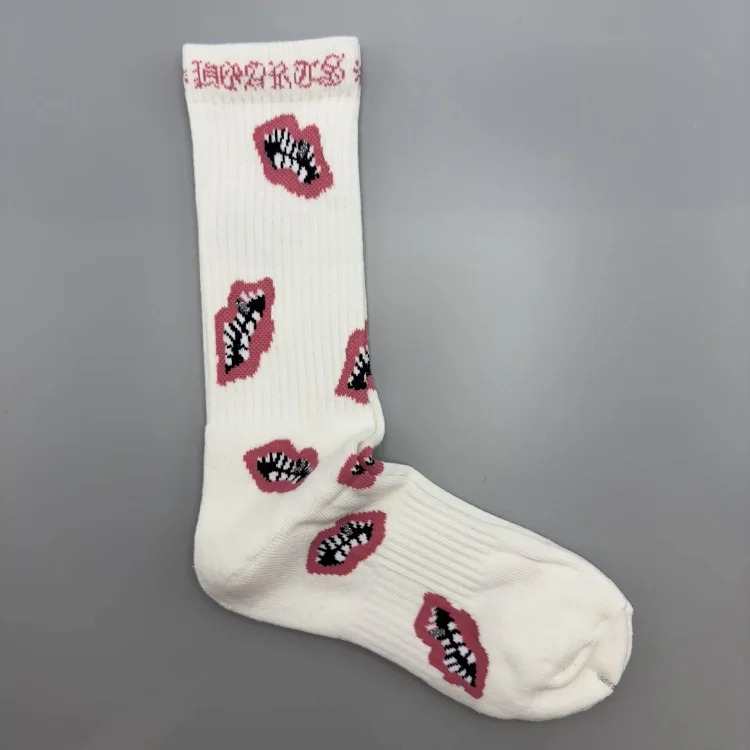 Men's and women's mid-calf sports socks for couples