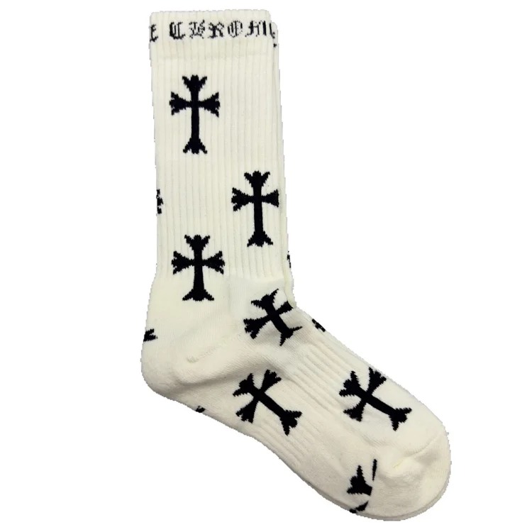 Men's and women's mid-calf sports socks for couples