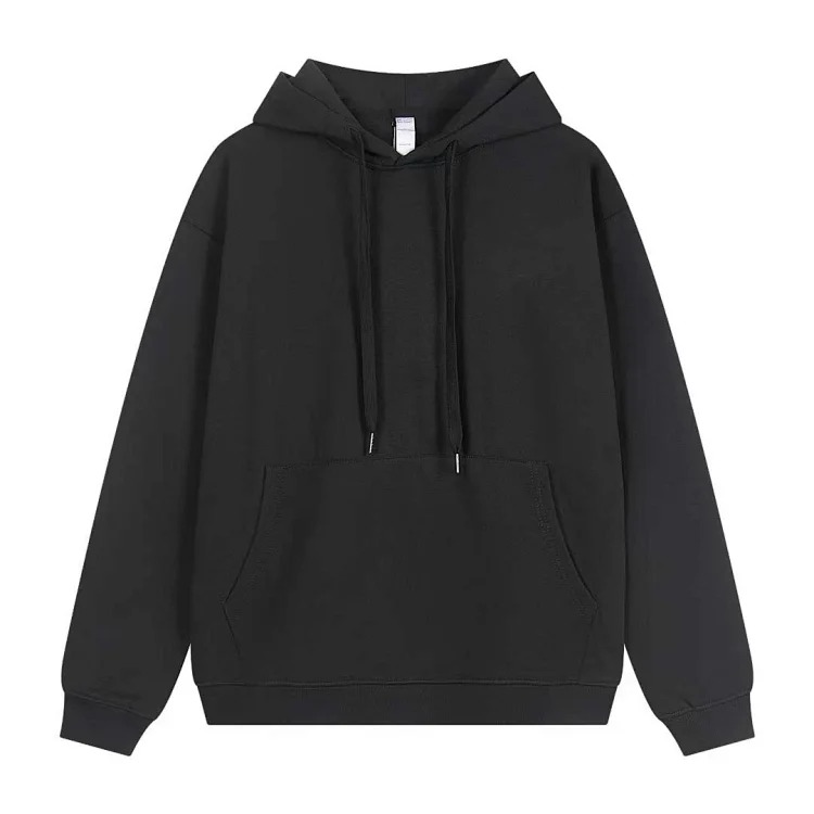 Correct of heavyweight pure cotton terry hoodie sweatshirt loose casual men's and women's zipper suit