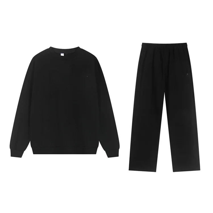Correct of heavyweight pure cotton terry hoodie sweatshirt loose casual men's and women's zipper suit