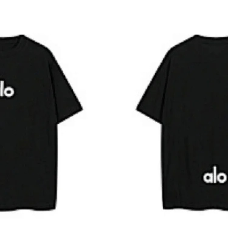 Foamed letters, hot silver, holes, frayed edges, distressed casual short-sleeved round neck candy T-shirt