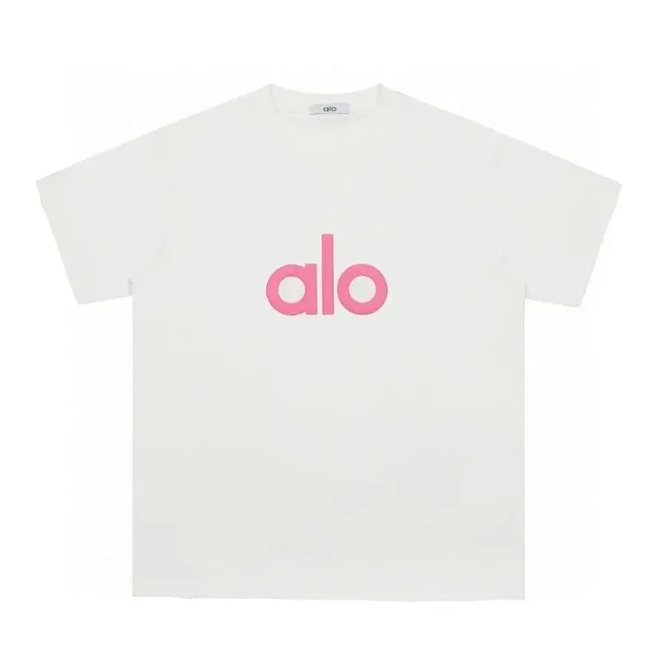 Foamed letters, hot silver, holes, frayed edges, distressed casual short-sleeved round neck candy T-shirt