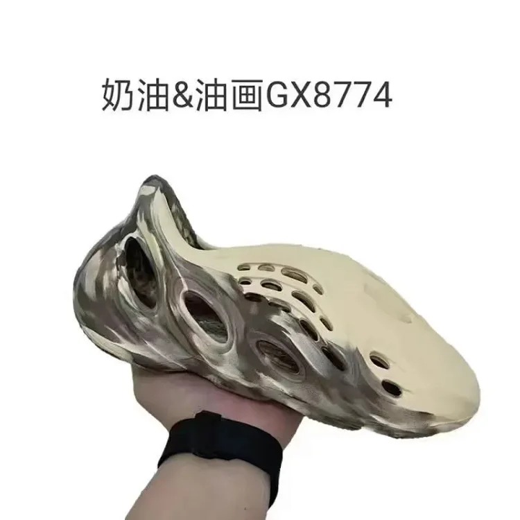 Hollow Hollow Crocs Foam Shark Sandals for Parents and Children for Men and Women