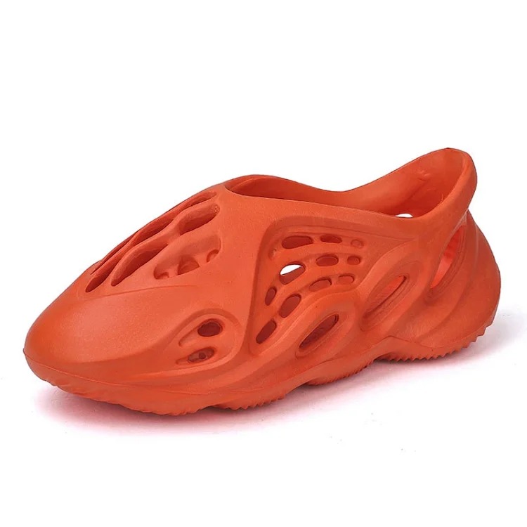 Hollow Hollow Crocs Foam Shark Sandals for Parents and Children for Men and Women