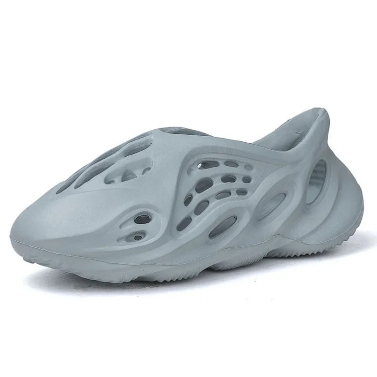 Hollow Hollow Crocs Foam Shark Sandals for Parents and Children for Men and Women