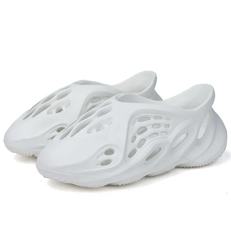 Hollow Hollow Crocs Foam Shark Sandals for Parents and Children for Men and Women