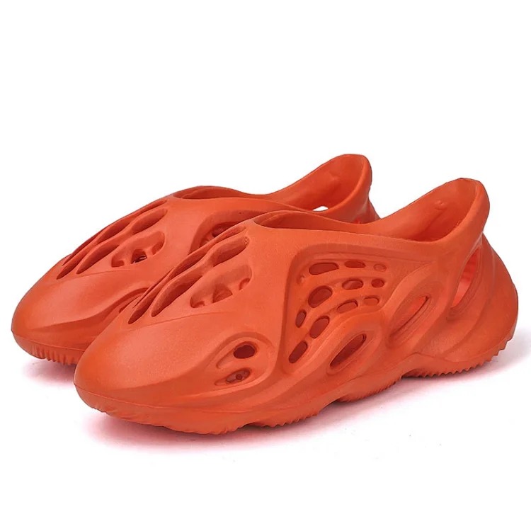 Hollow Hollow Crocs Foam Shark Sandals for Parents and Children for Men and Women