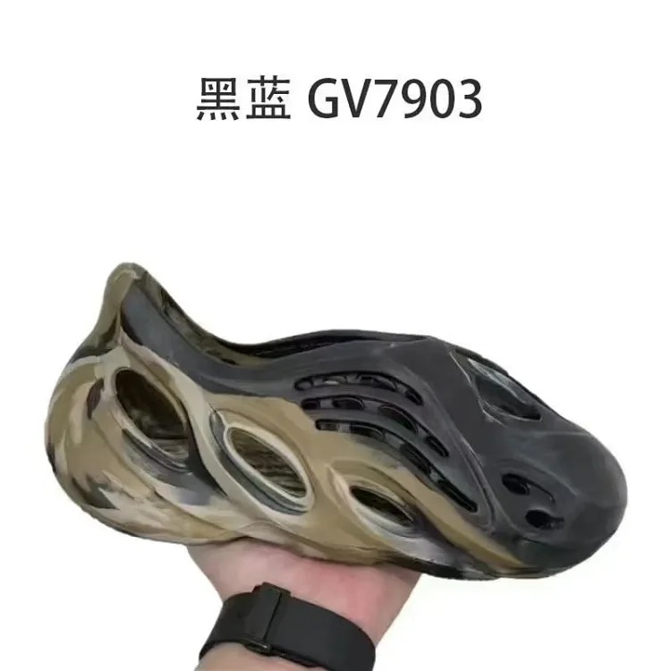 Hollow Hollow Crocs Foam Shark Sandals for Parents and Children for Men and Women