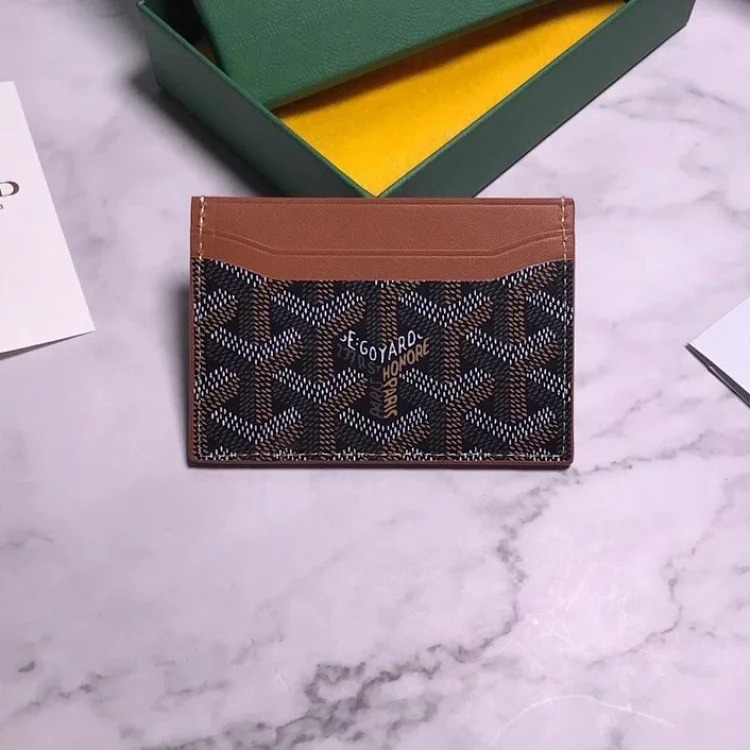 Exquisite fashionable coin card holder for men and women with two-layer cowhide leather