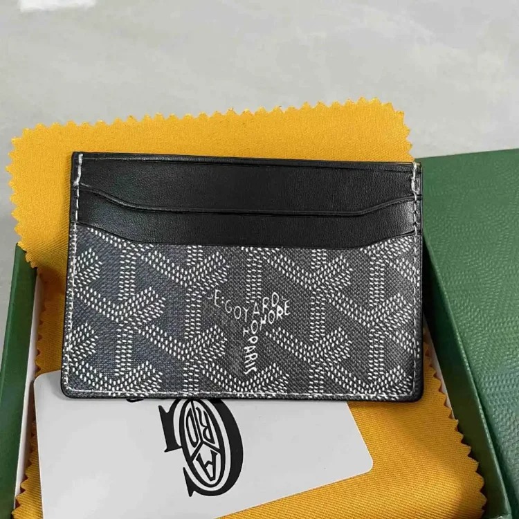 Exquisite fashionable coin card holder for men and women with two-layer cowhide leather