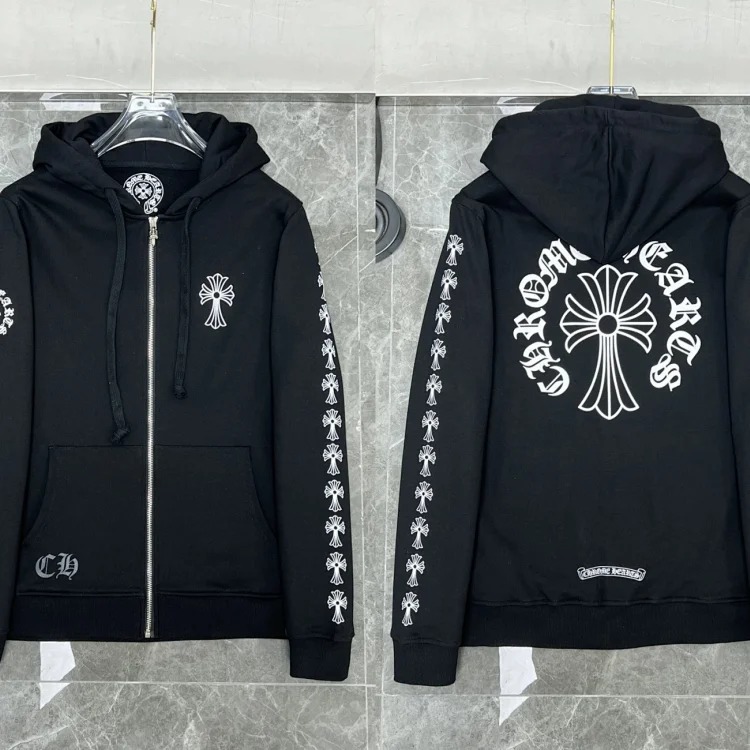 Graffiti terry hooded sweatshirt