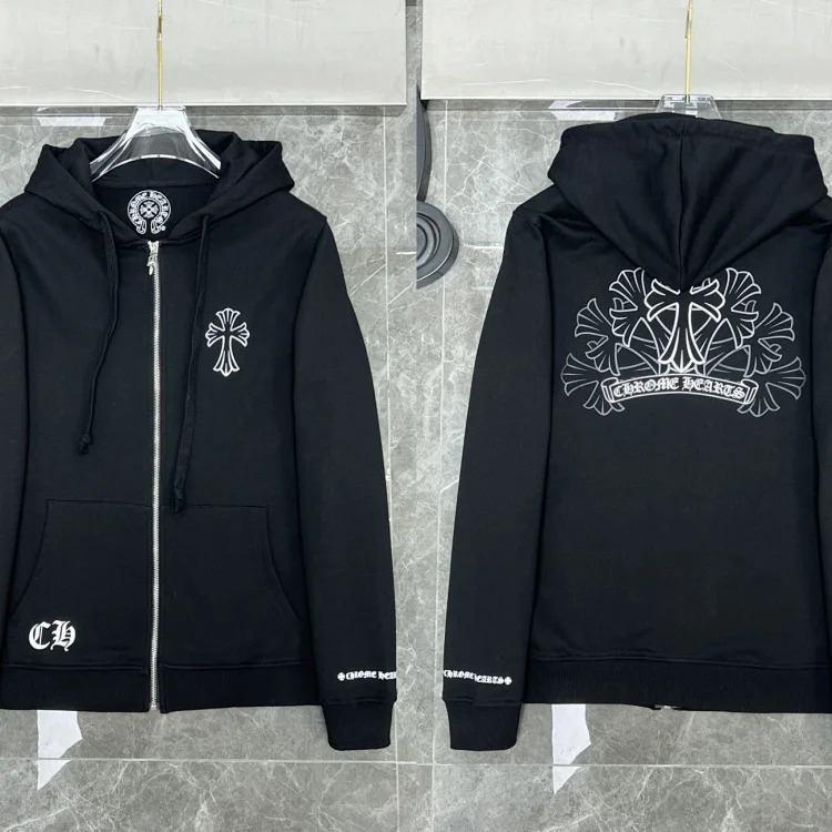 Graffiti terry hooded sweatshirt