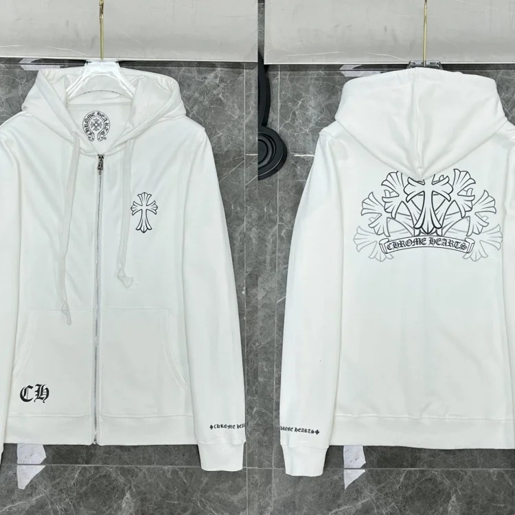 Graffiti terry hooded sweatshirt