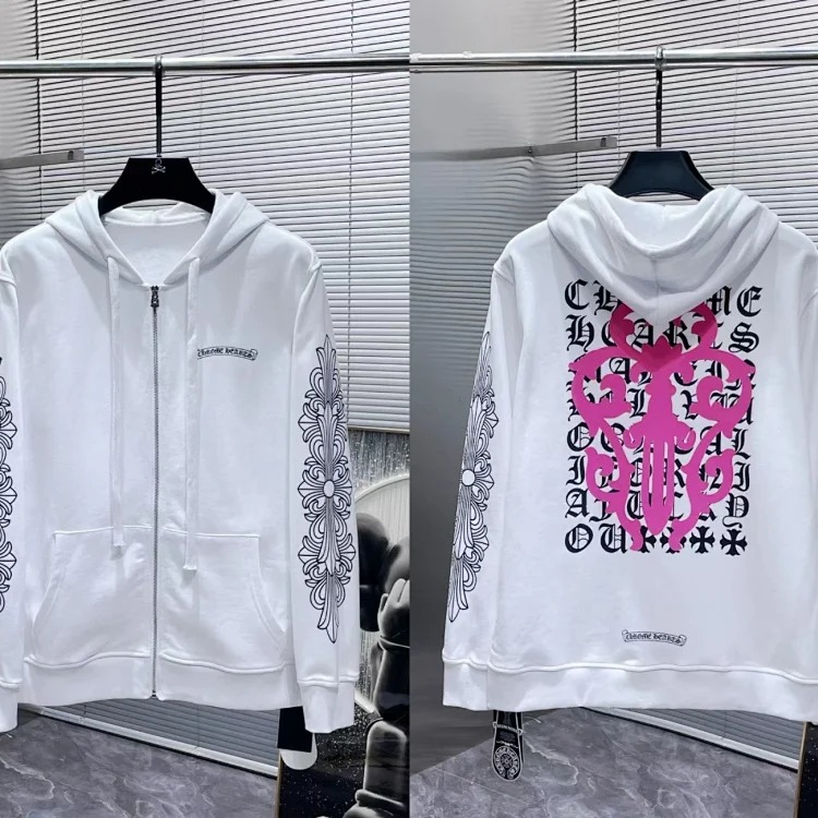 Graffiti terry hooded sweatshirt