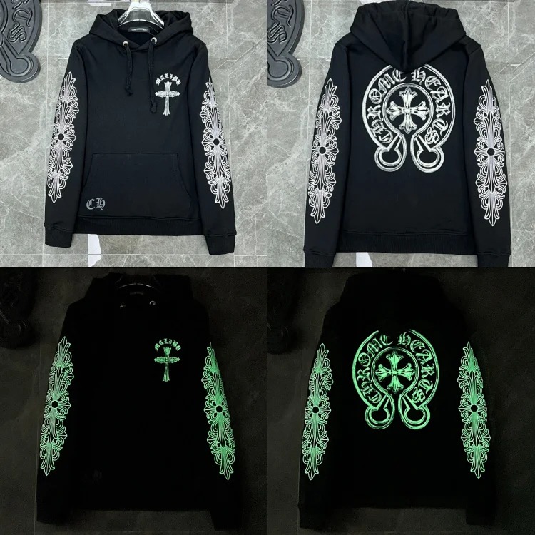 Graffiti terry hooded sweatshirt