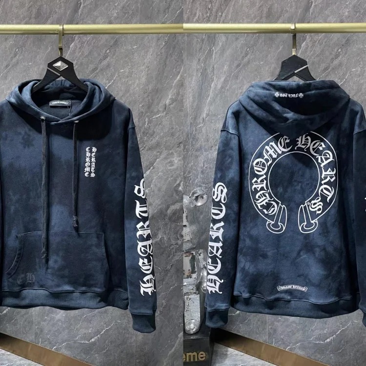 Graffiti terry hooded sweatshirt