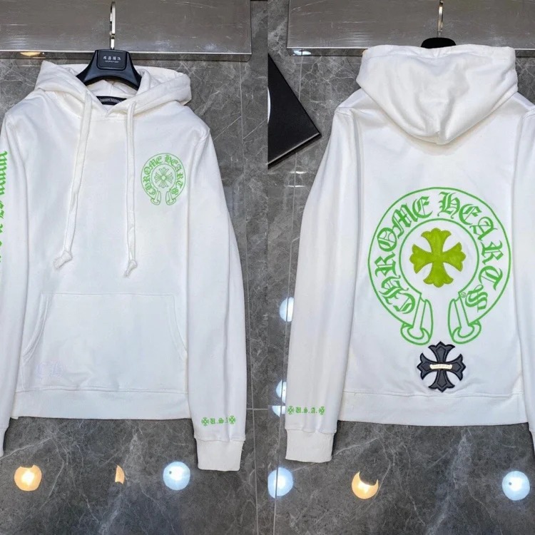 Graffiti terry hooded sweatshirt