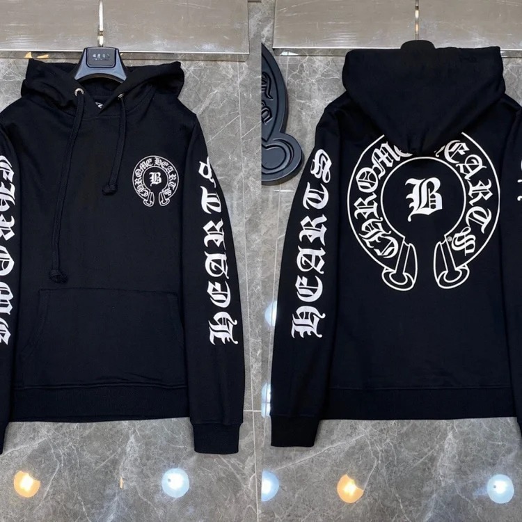 Graffiti terry hooded sweatshirt